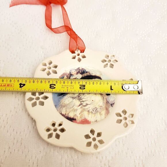 Vintage Angel & Santa Ornaments Lot of 7 - Picture 7 of 7